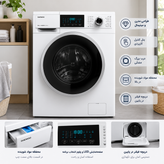 ماشین لباسشویی 8 کیلویی دوو مدل 830-LM